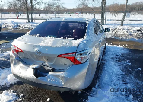 2014 Toyota Corolla Le z USA, uszkodzony, nr VIN 2T1BURHE5EC092169